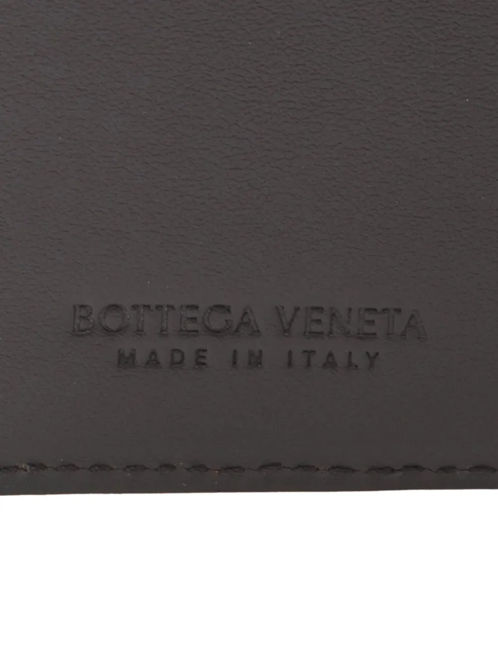 Pre-owned Bottega Veneta 2012-2025 Intrecciato Case Card Holder In Brown