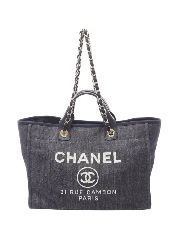 Chanel 31 Rue Cambon Paris Bag Blue CHANEL Pre-Owned 2012-2013