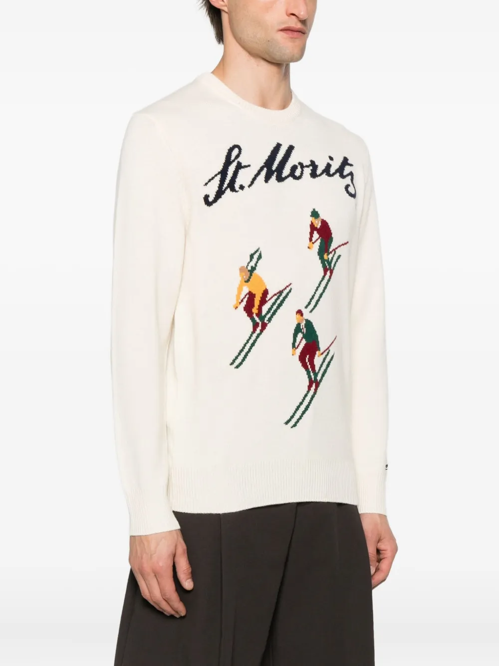 MC2 Saint Barth x St. Moritz Heron trui Wit