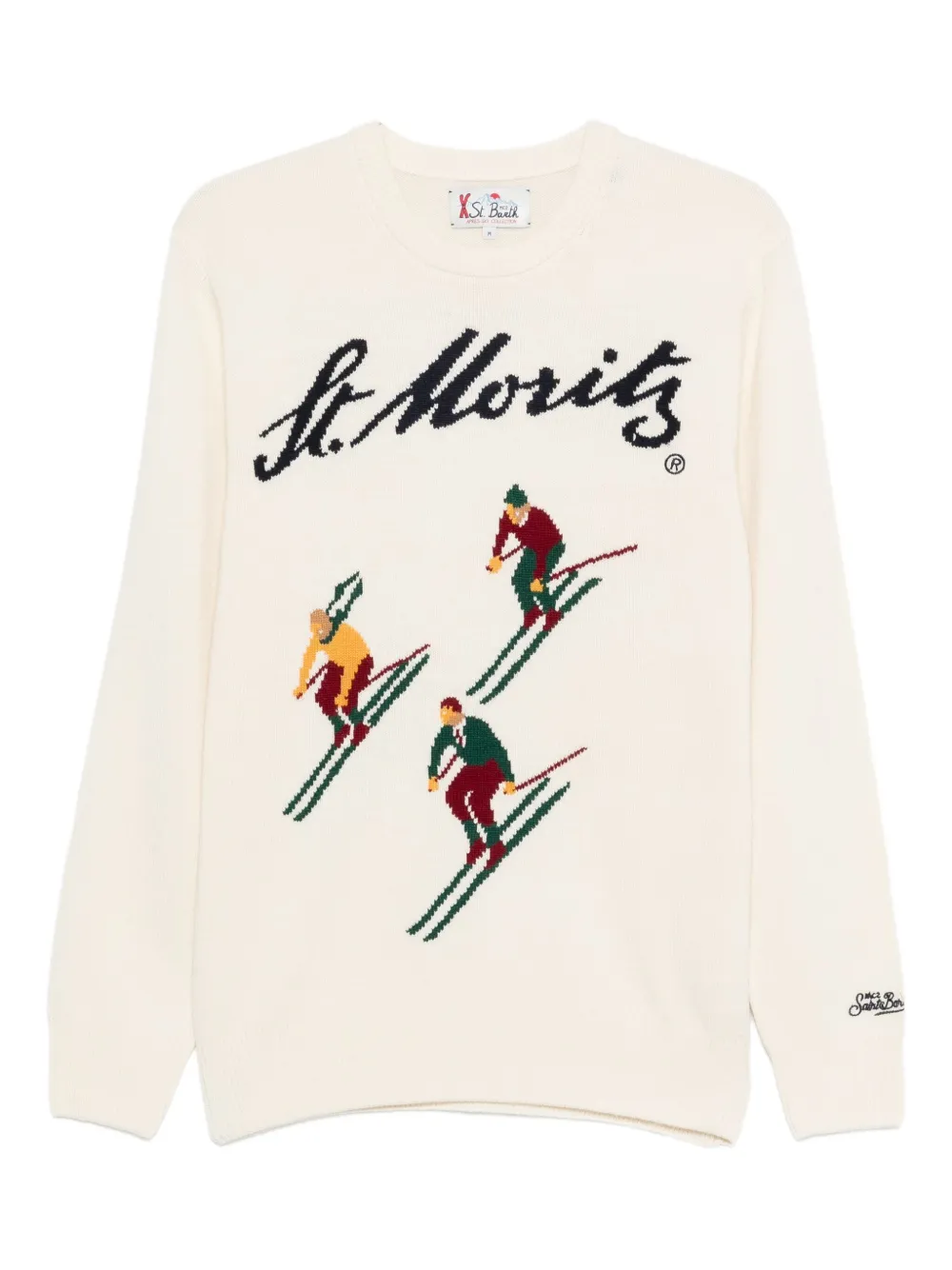 MC2 Saint Barth suéter Heron en colaboración con St. Moritz | blanco | Image 1