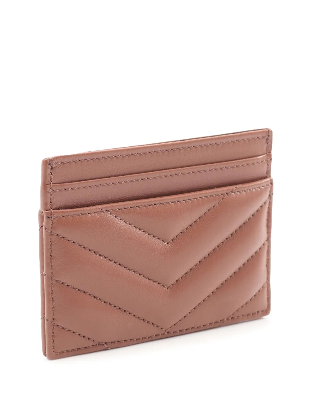 Saint Laurent Pre-Owned 2013-2025 Lambskin Cassandre case card holder | Image 2