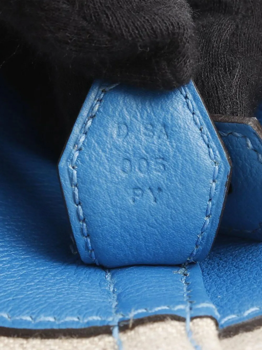 Pre-owned Hermes 2019 Evercolor Bolide Relax 45 Handbag In Blue