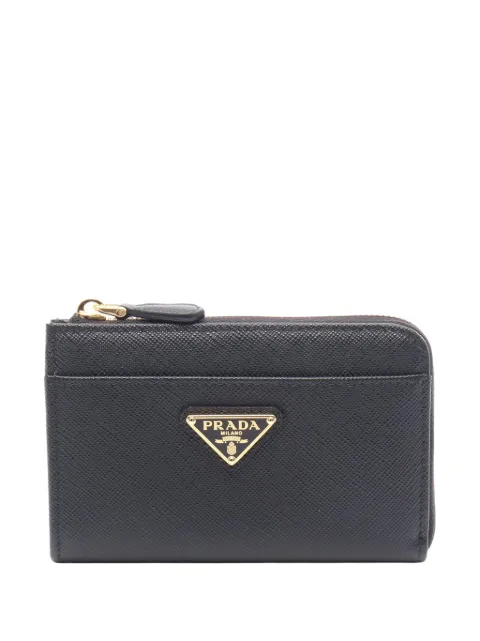 Prada Pre-Owned 2013-2025 Saffiano Zip Case coin pouch