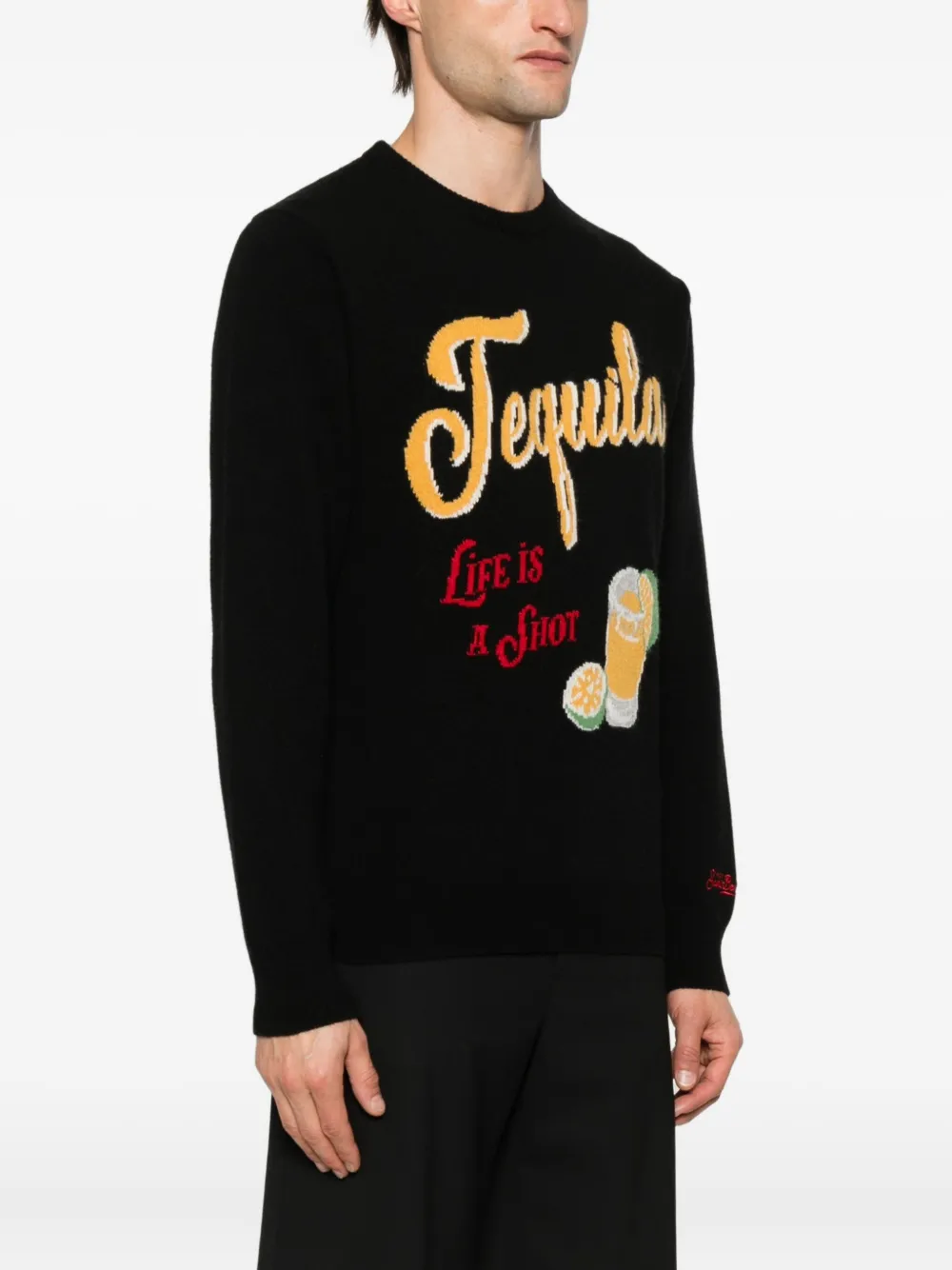 MC2 Saint Barth Heron trui Zwart