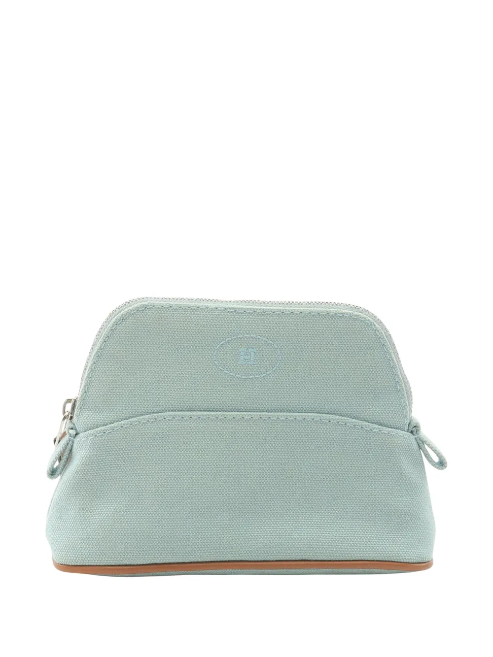 Hermès Pre-Owned 2010-2025 Canvas Bolide Case Mini pouch | Blue | Image 1