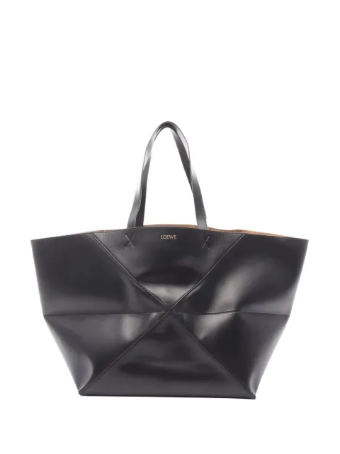 Loewe Pre-Owned 2010-2025 Leather Puzzle Fold tote bag