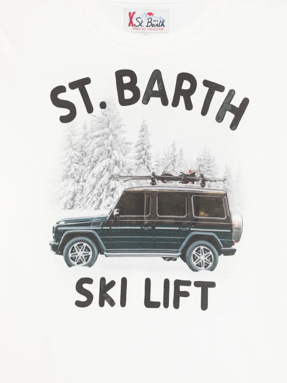 MC2 Saint Barth Ski Lift T-shirt Wit