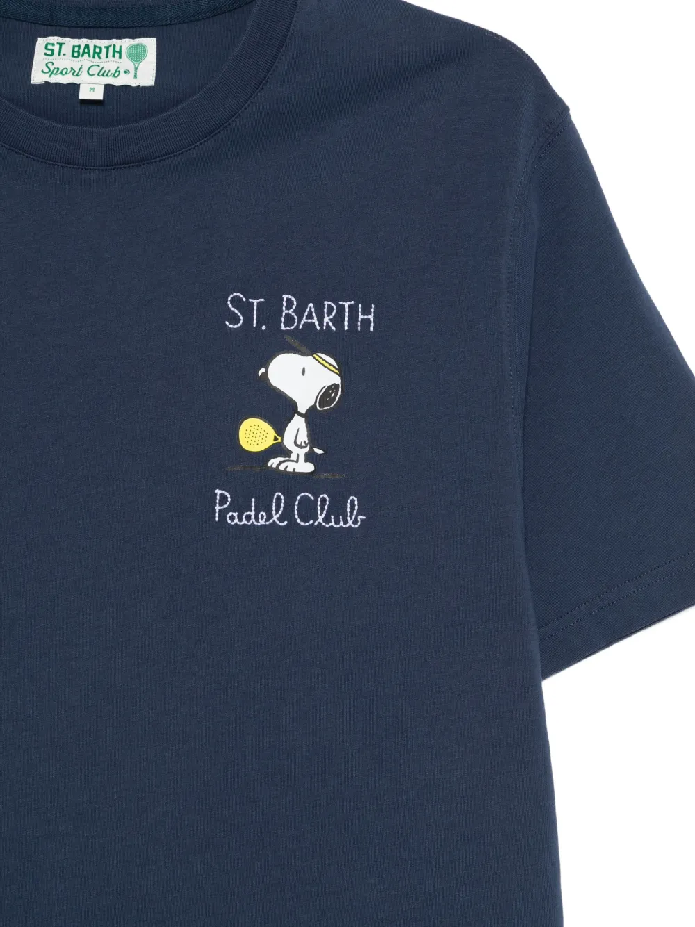 MC2 Saint Barth Snoopy Padel T-shirt Blauw