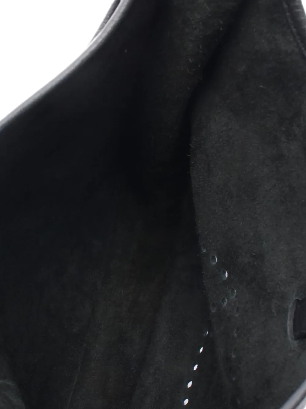 Pre-owned Hermes 2025 Clemence Evelyne Iii 29 Crossbody Bag In Black