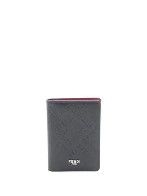 Fendi Pre-Owned 2010-2025 Zucca Shadow Kartenetui