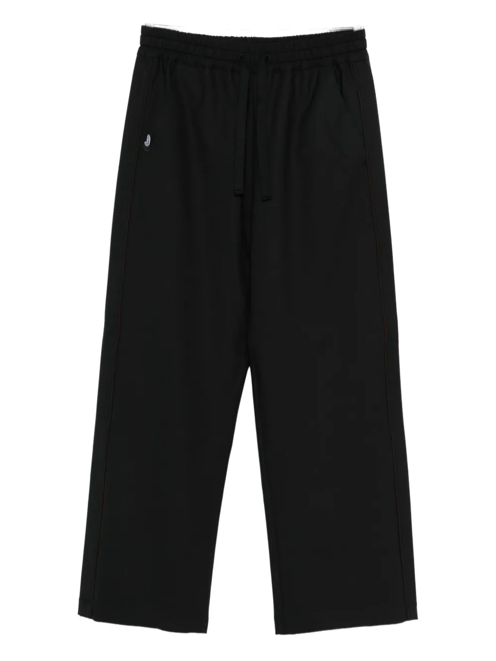 Pence drawstring-waist trousers - Nero