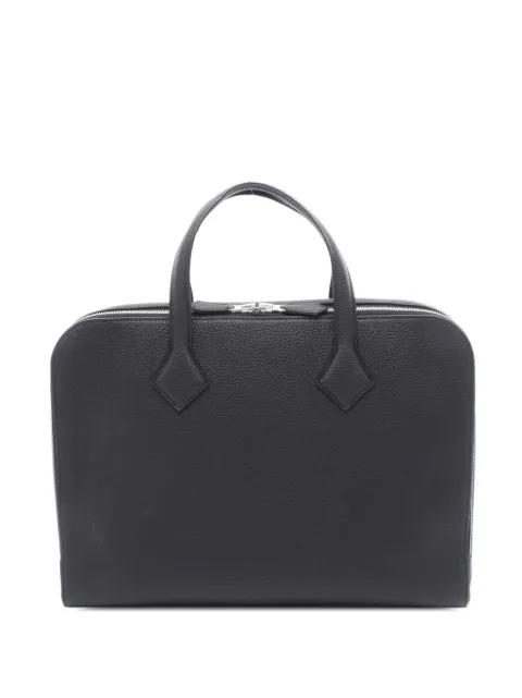 Hermès Pre-Owned 2018 Togo Victoria Light Briefcase business bag