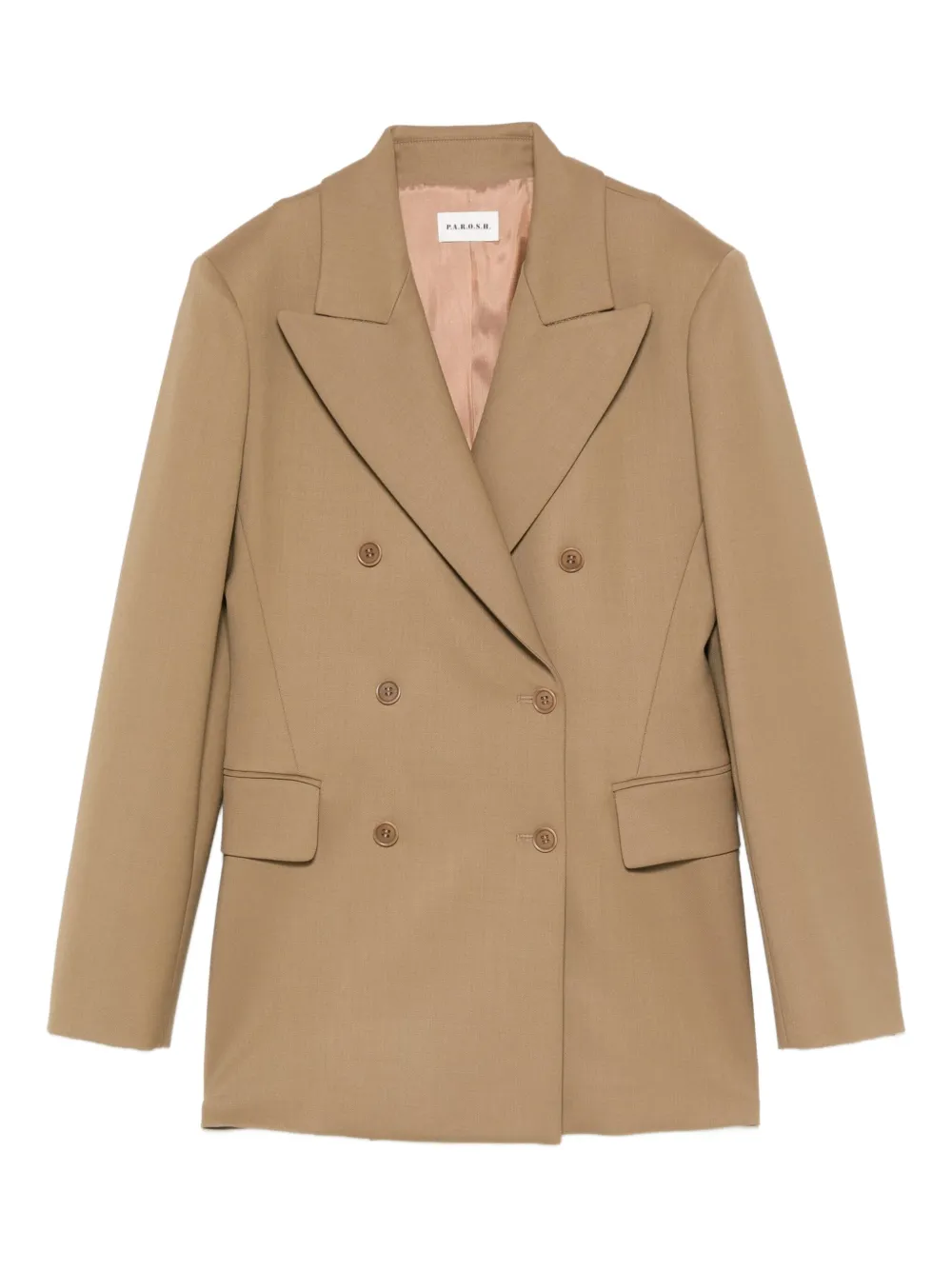 P.A.R.O.S.H. double-breasted blazer | Neutrals | Image 1
