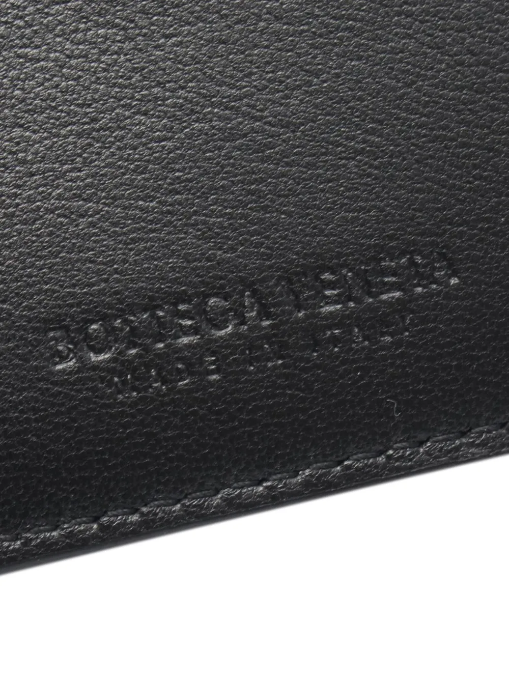 Pre-owned Bottega Veneta 2012-2025 Nappa Intreccio Cassette Zipped Case Card Holder In Black