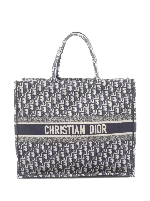 Christian Dior Pre-Owned 2018 Large Oblique Canvas Book tote bag