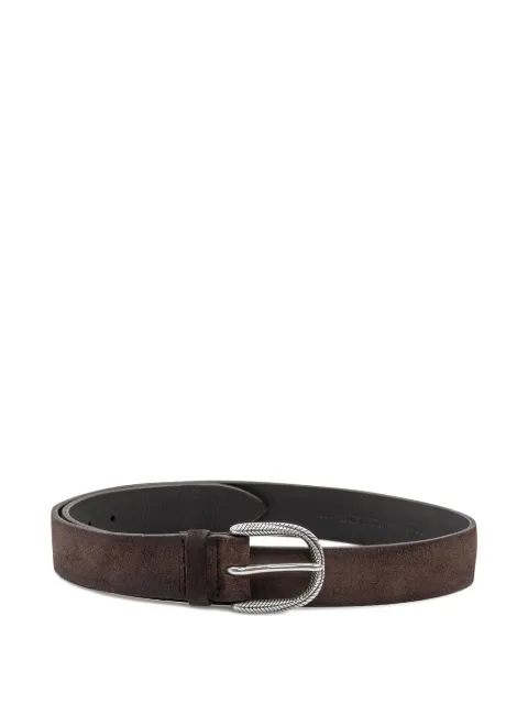 Orciani engraved suede belt