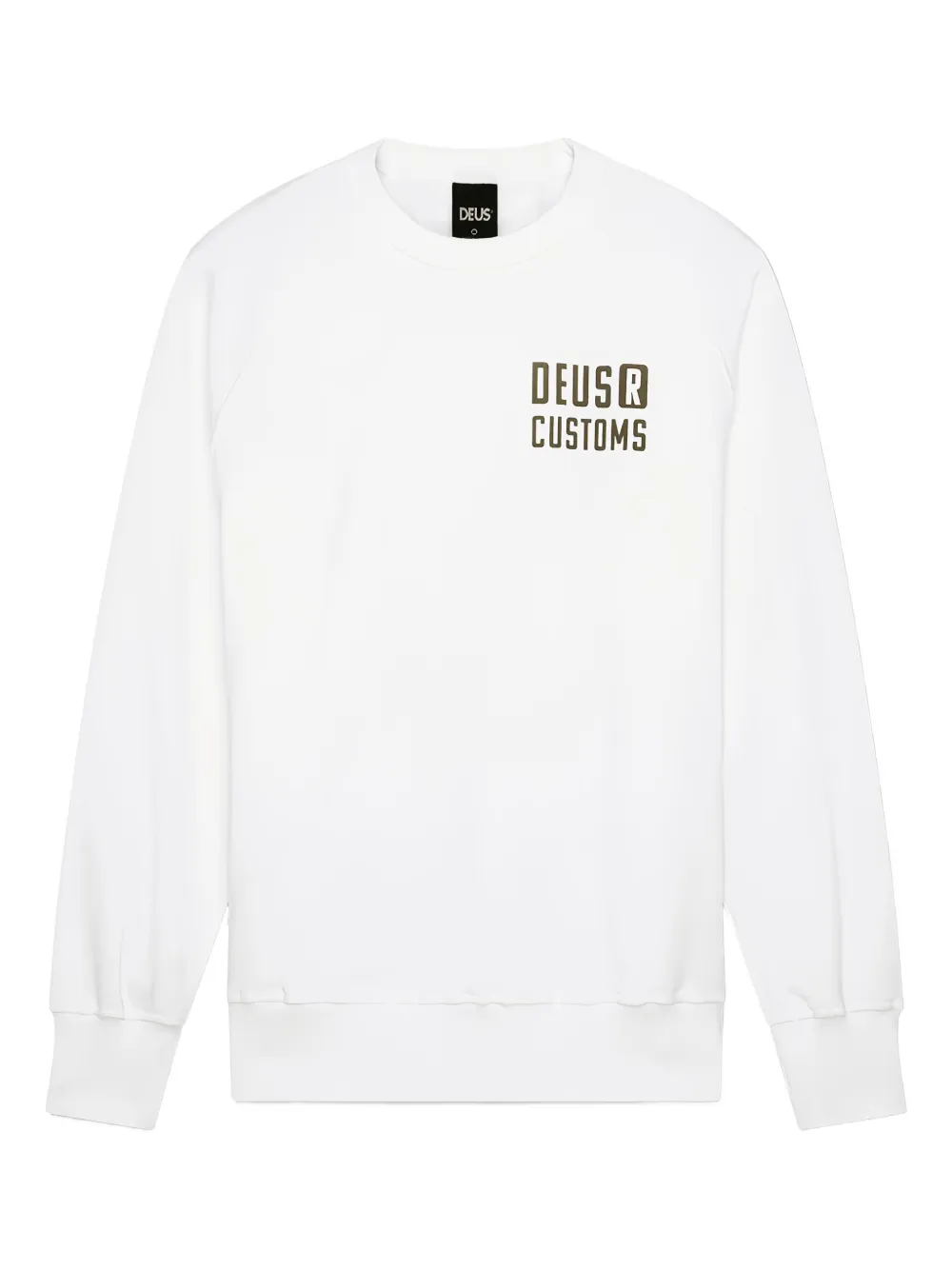 Deus Ex Machina sudadera con cuello redondo | blanco | Image 1