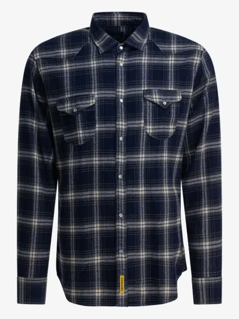 B.D. Baggies plaid pockets shirt