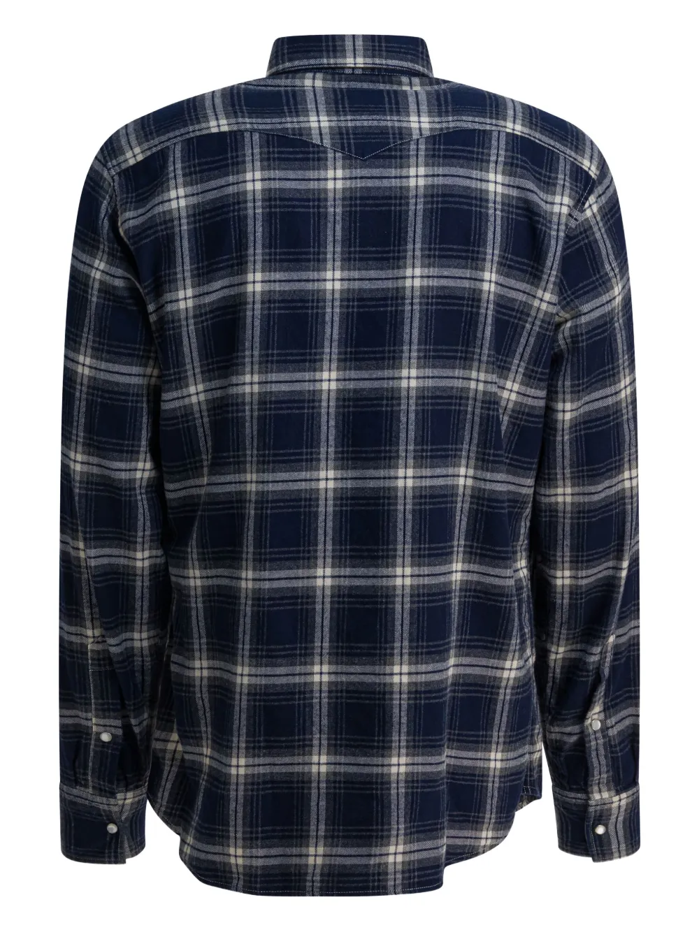 B.D. Baggies plaid pockets shirt - Blauw