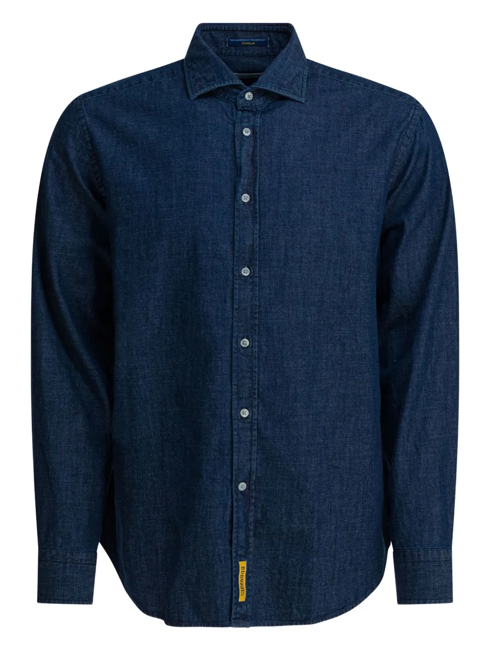 B.D. Baggies camisa de algodón con botones | azul | Image 1