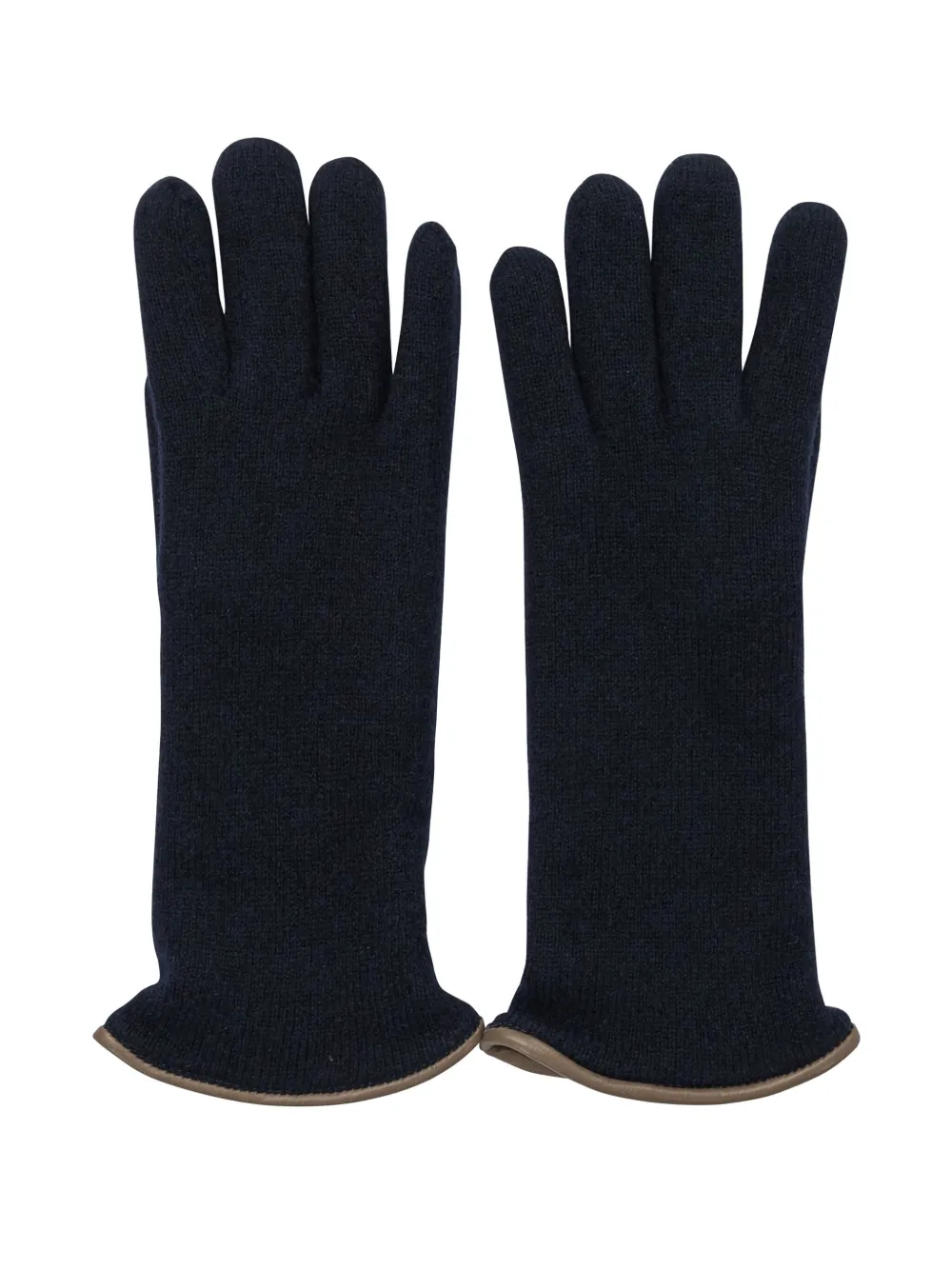 Restelli knitted gloves - Blu