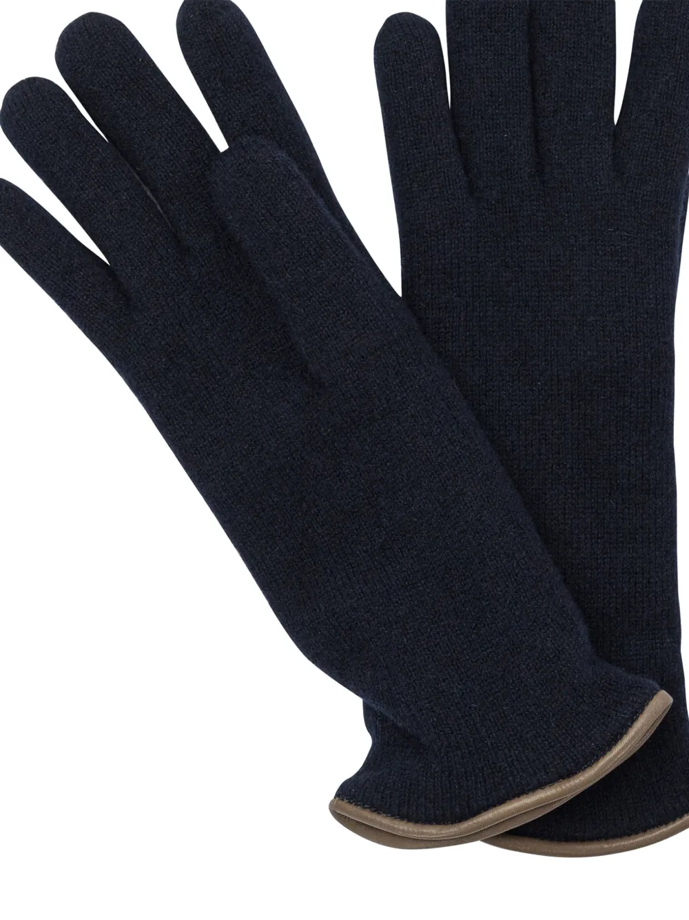 Restelli knitted gloves - Blauw