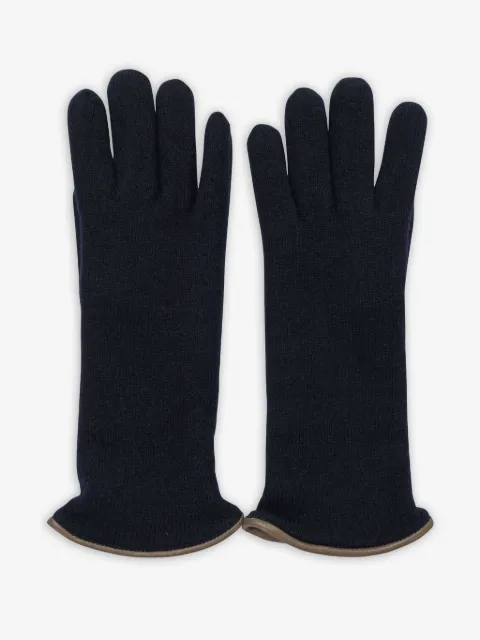 Restelli knitted gloves