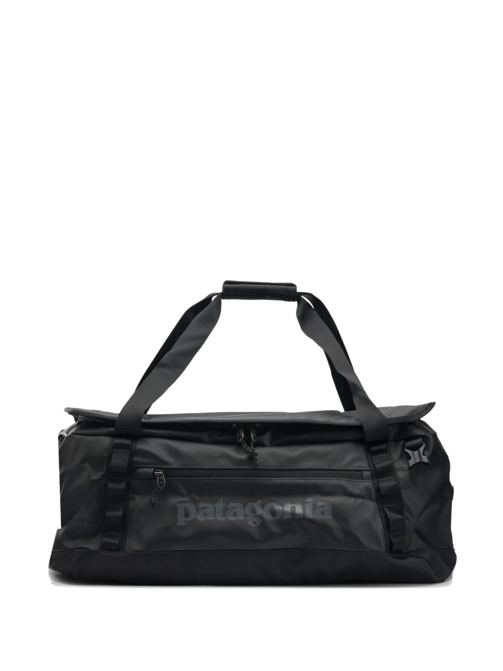 Patagonia Black Hole 40l Zip-up Duffel Bag In Black