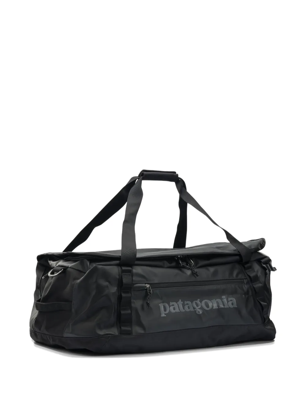 Patagonia Black Hole 40l Zip-up Duffel Bag In Black