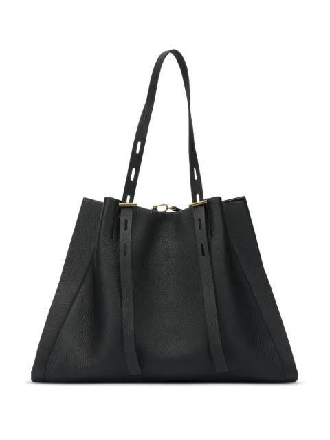 MINO BOSSI Paula textured leather tote bag