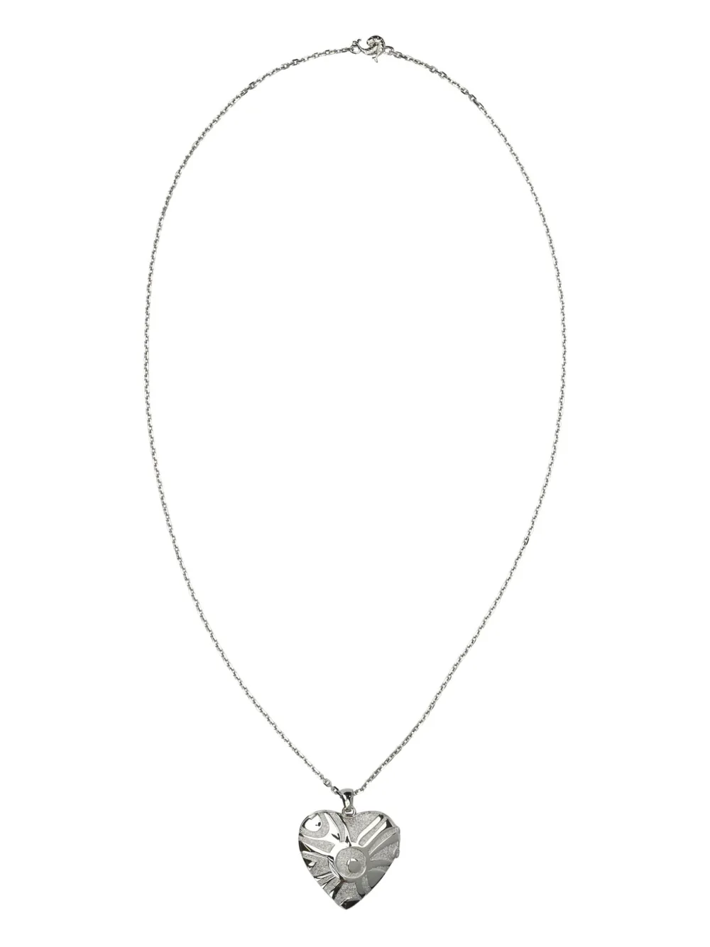PUCCI heart pendant necklace - Argento