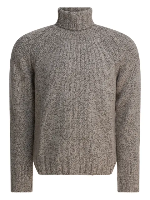 Zegna roll-neck knitted sweater