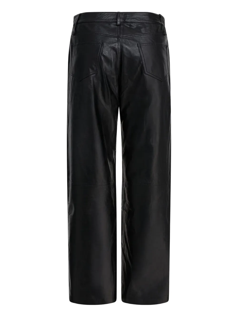 Max & Moi Bondi leather trousers - Zwart