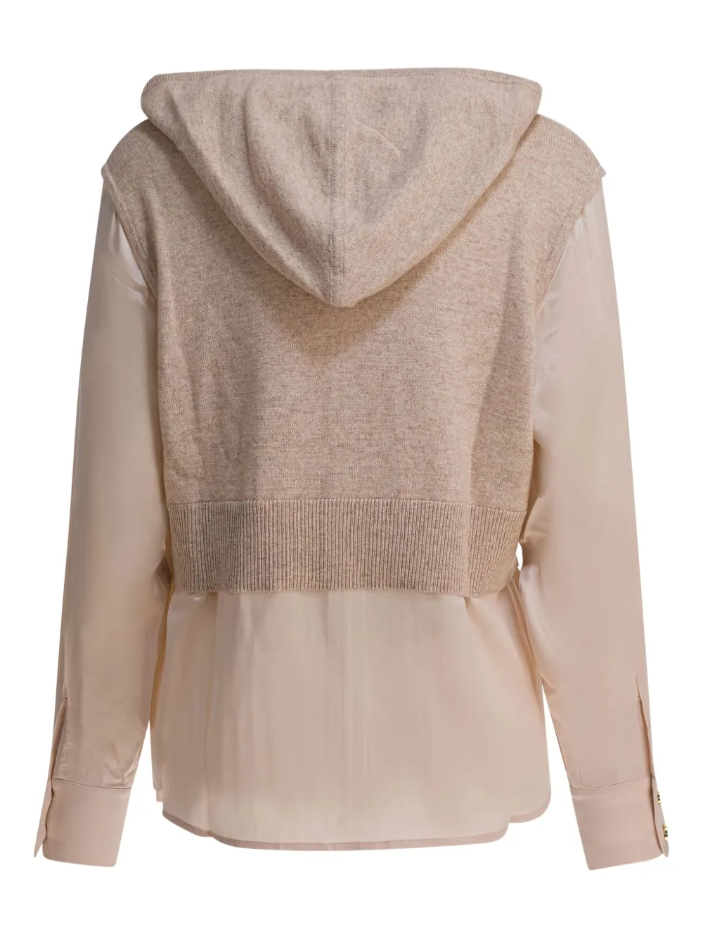 Max & Moi Greta zip-up hoodie - Beige