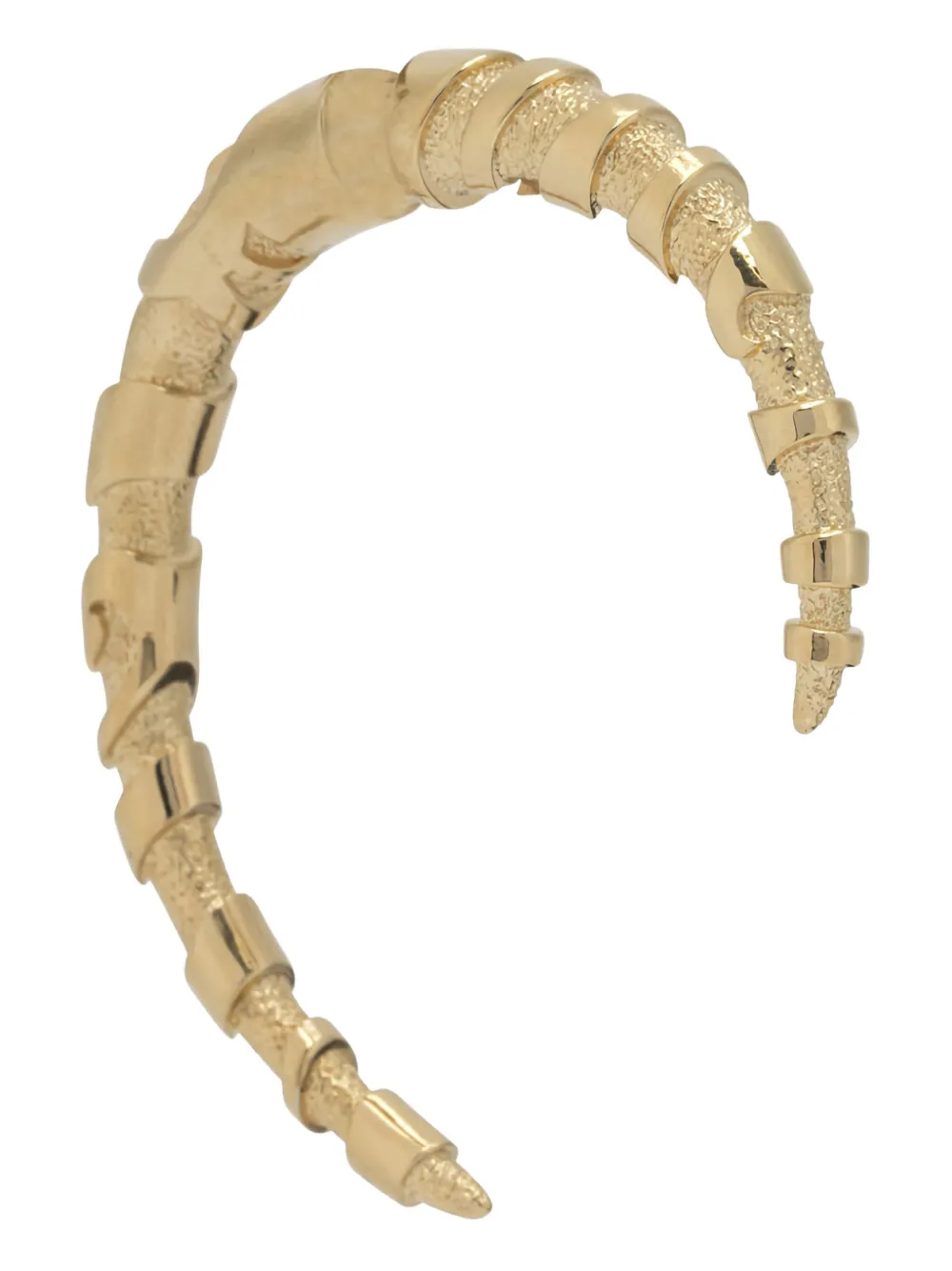 PUCCI spiral golden earrings - Oro