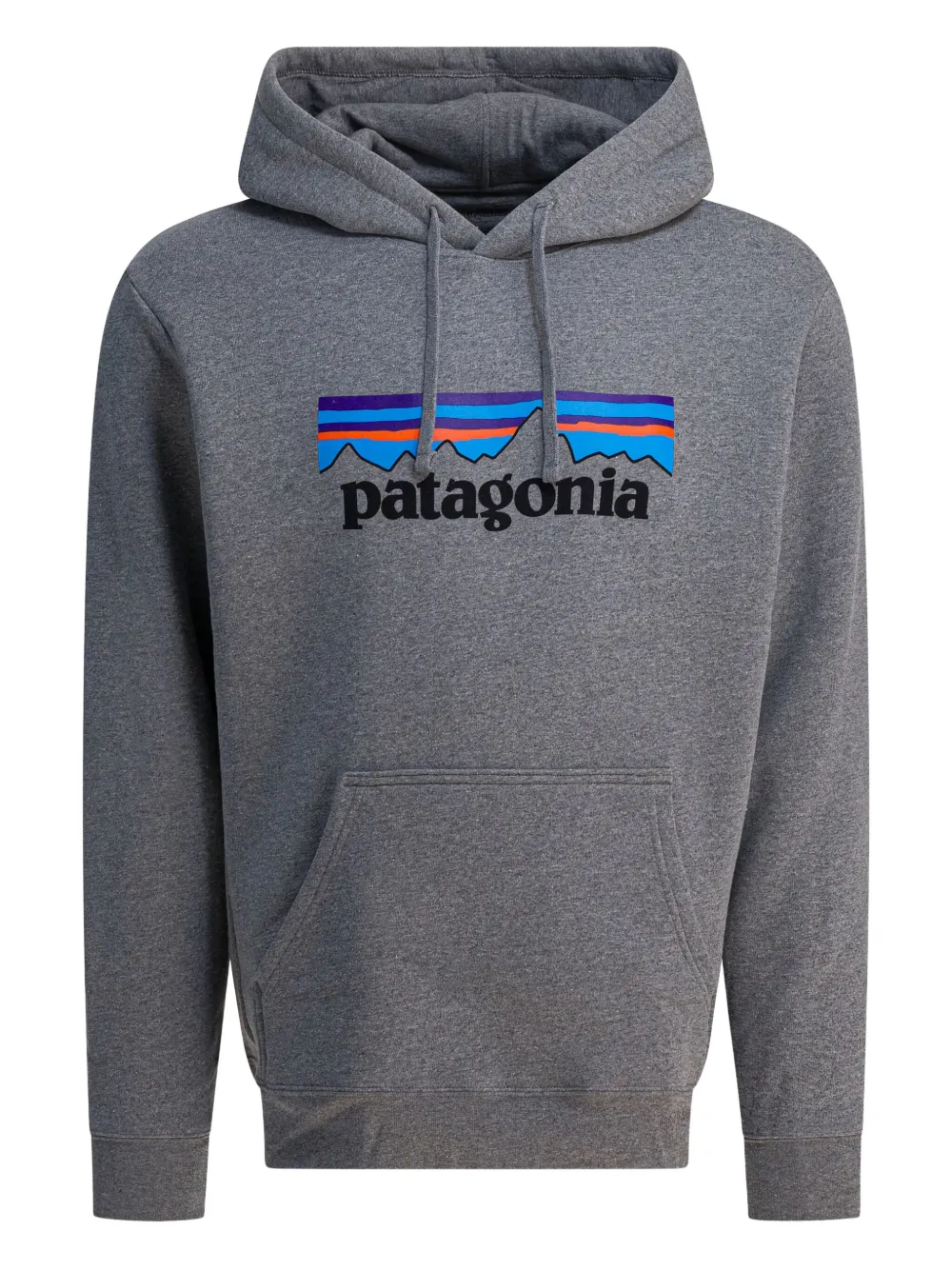 Patagonia P-6 Logo Uprisal Hoodie In Gray