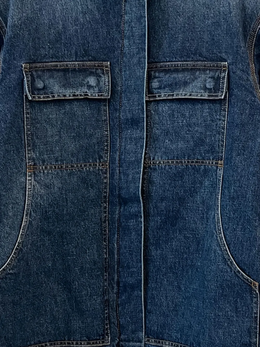 Magda Butrym Denim jack Blauw