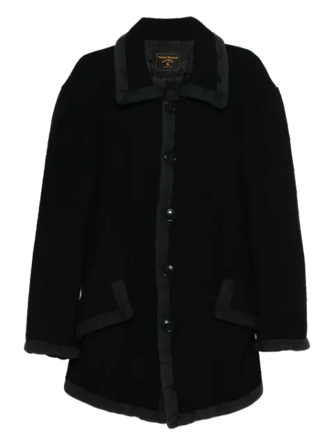 Vivienne Westwood Pre-Owned 1990s wool single-breasted coat