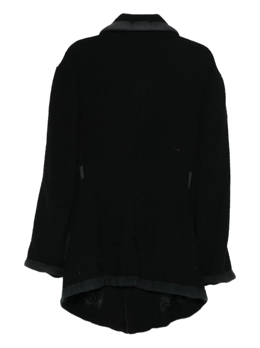 Vivienne Westwood Pre-Owned 1990s wool single-breasted coat - Zwart