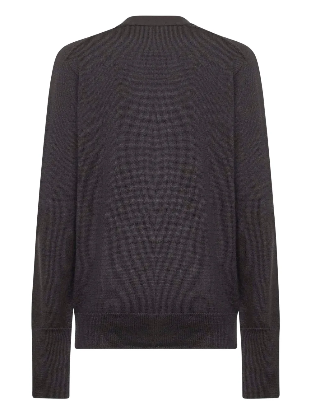 Studio Nicholson Conan V-neck Cardigan In Gray
