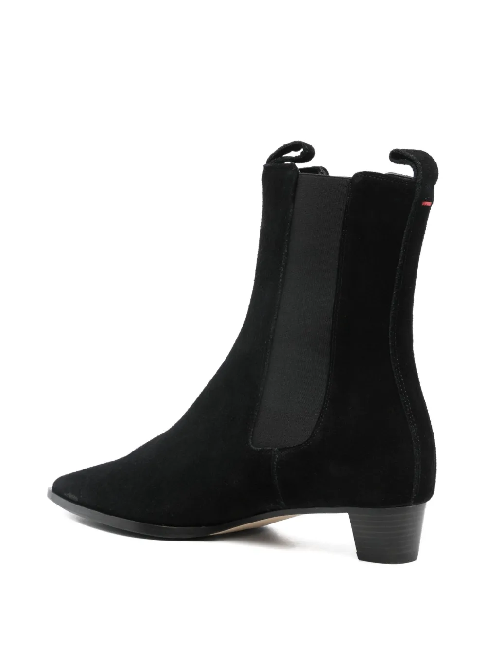 Aeyde Kiki suede Chelsea boots Zwart