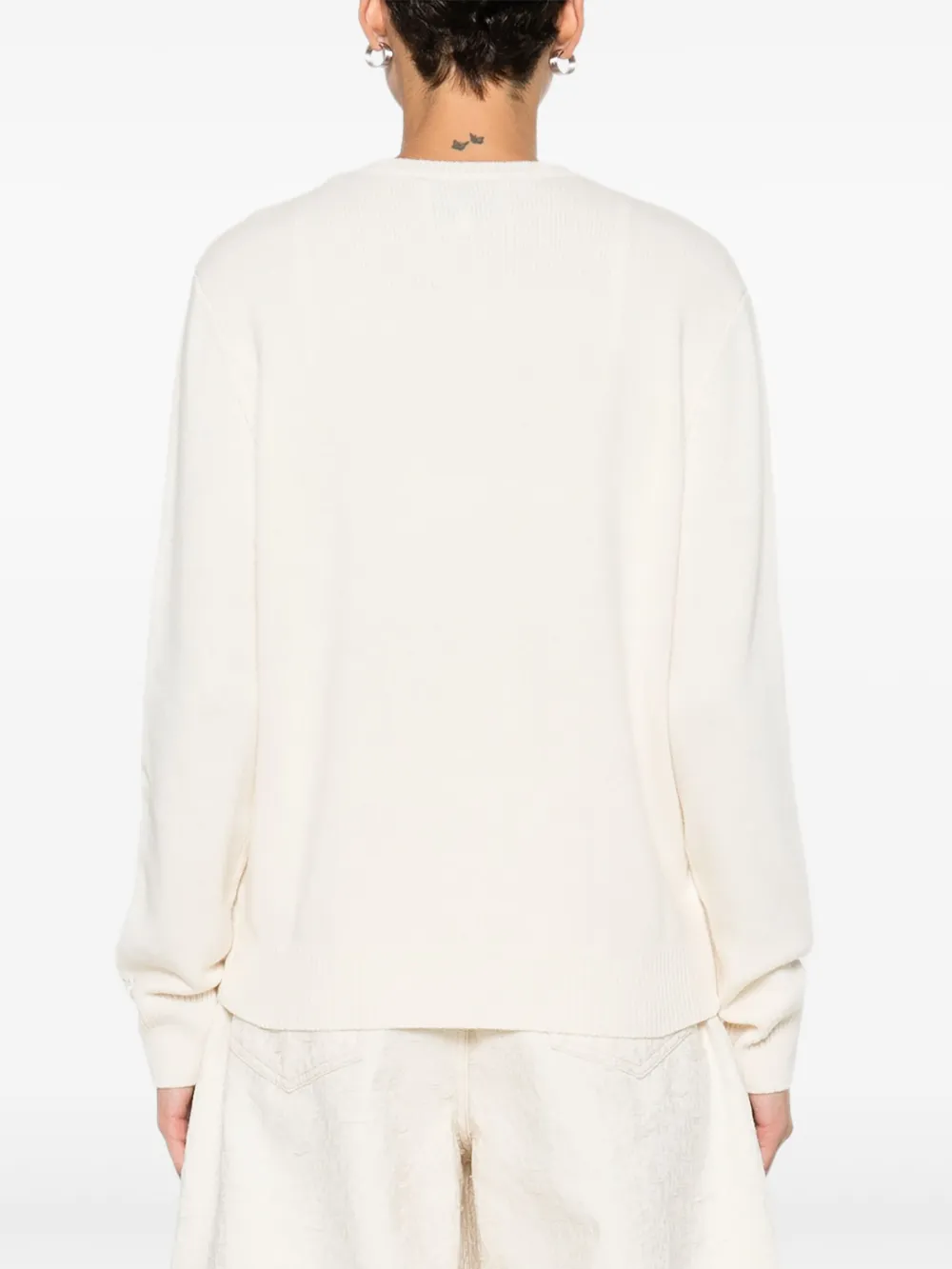 MC2 Saint Barth Sweater met ronde hals Wit