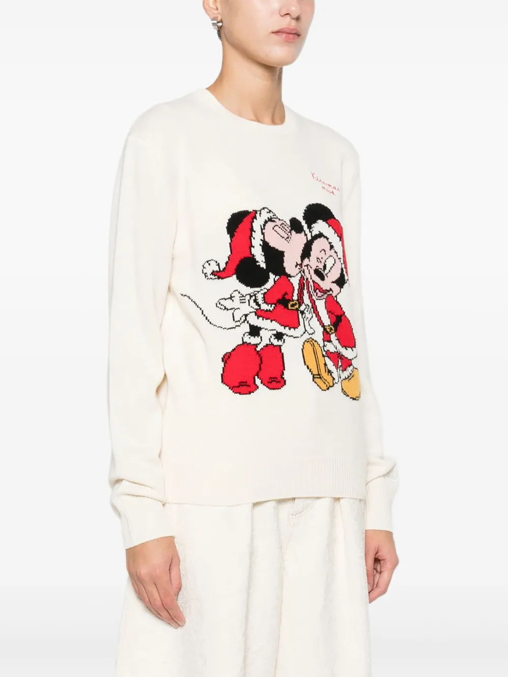 MC2 Saint Barth Sweater met ronde hals Wit