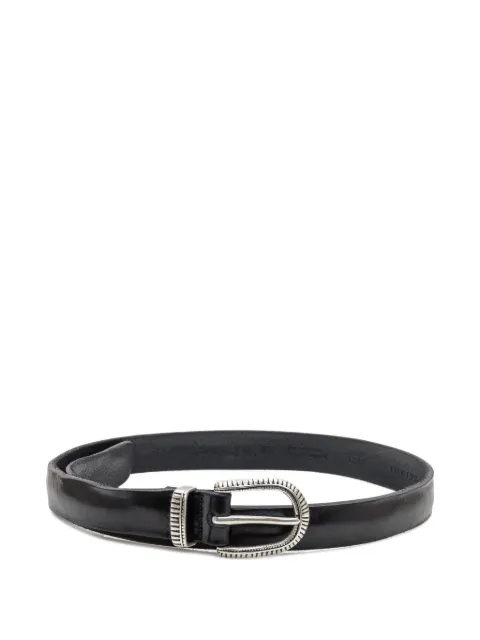 Orciani engraved-buckle belt