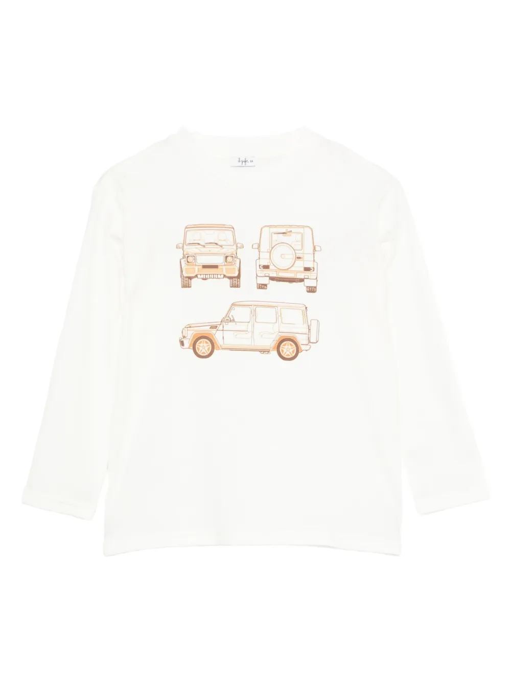 Il Gufo playera con estampado gráfico | blanco | Image 1