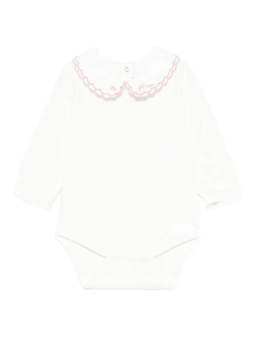 Tartine Et Chocolat body con cuello bordado | blanco | Image 1