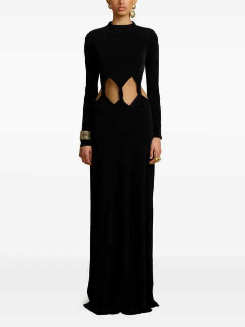 ARCINA ORI Gisella cut-outs maxi dress