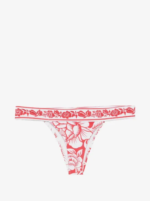 FARM Rio Red Cashew And Birds bikini bottoms