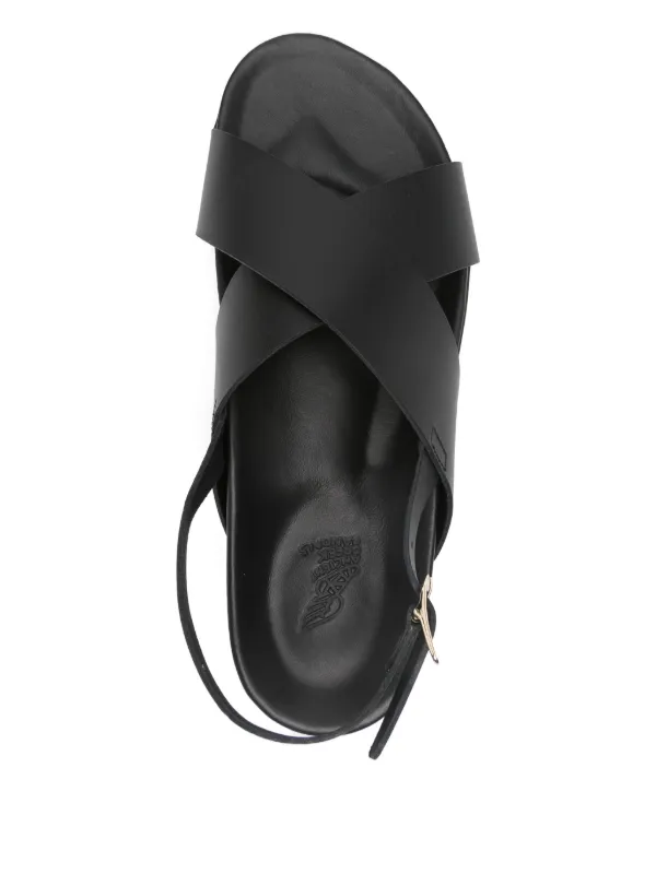 Ancient Greek Sandals Ikesia Flat Sandals | Black | FARFETCH