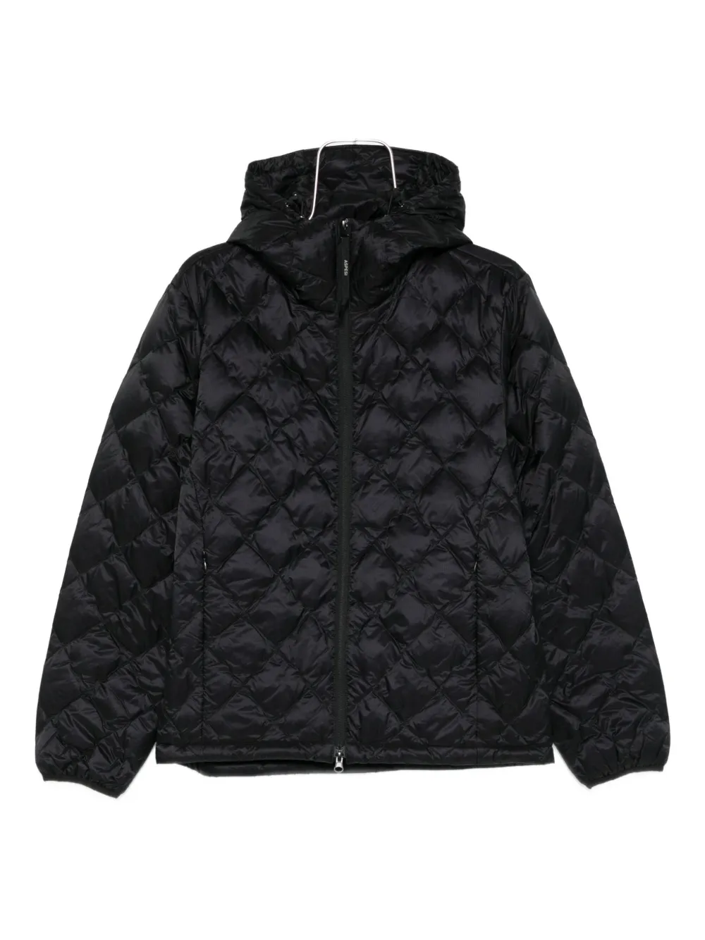 ASPESI hooded quilted jacket | Black | Image 1